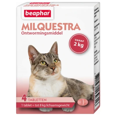 Afbeelding van Beaphar Milquestra Kat 4 TABLETTEN (357432)