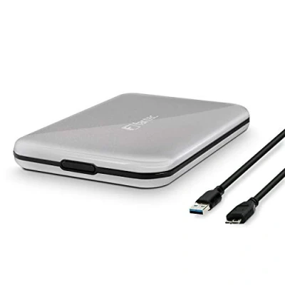 Afbeelding van Fantec ALU 25U3 2.5&#039;&#039; Zilver Stroomvoorziening via USB