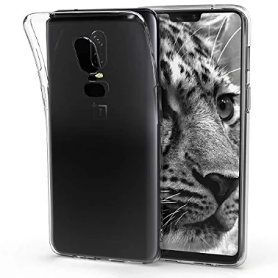 Afbeelding van kwmobile telefoonhoesje compatibel met OnePlus 6 Hoesje voor smartphone Back cover