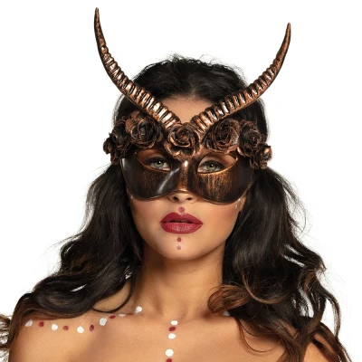Afbeelding van Boland Oogmasker Mama Legba Volwassenen Voodoo Halloween accessoire Horror