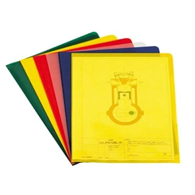 Afbeelding van Durable Transparante L map STANDARD A4 PP pak van 100