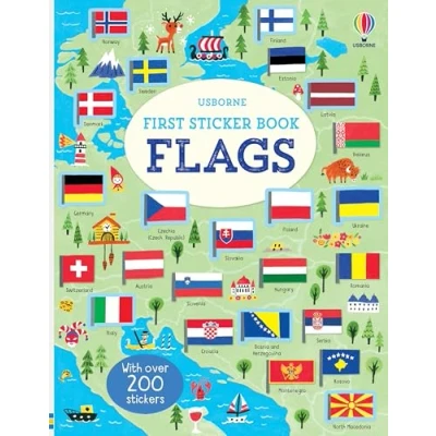 Afbeelding van First Sticker Book Flags Books