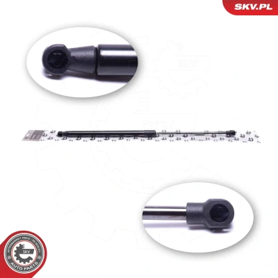 Afbeelding van ESEN SKV 52SKV826 Gasveer achterklep 375N 502mm NISSAN: Qashqai / Qashqai+2 I