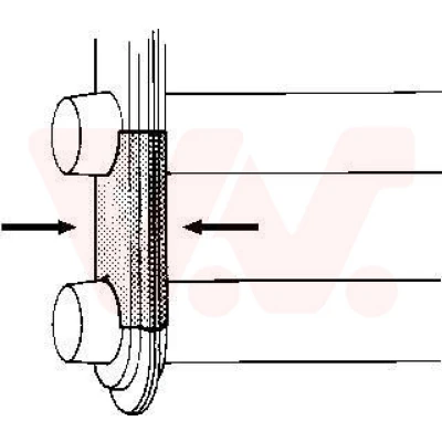Afbeelding van Van Wezel As/Subframe rubber 5801399