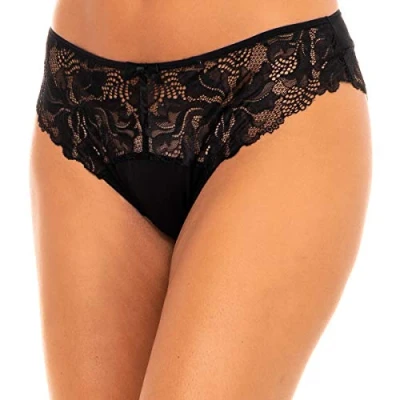 Afbeelding van DIM Generous Essential Brief Slip, Dames, Maat: 36, Black
