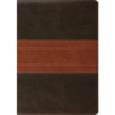 Afbeelding van ESV Study Bible, Large Print: English Standard Version,Trutone, Forest/tan, Trail Design,