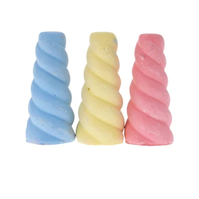 Afbeelding van Unicorn Glitter Stoepkrijt Set van 3 stuks