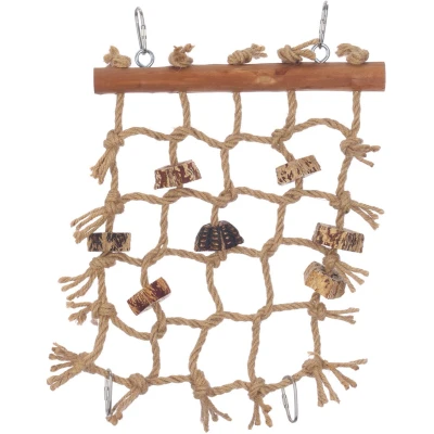 Afbeelding van Adori Jungle Canopy Net Vogelspeelgoed 30x25x4 cm Multi Color