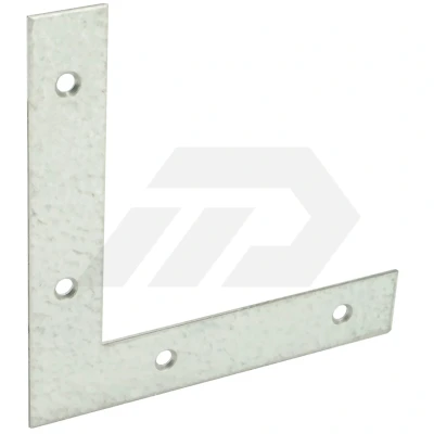 Afbeelding van Raamhoek Recht 100x100mm 18X1.50 Aluzink per stuk