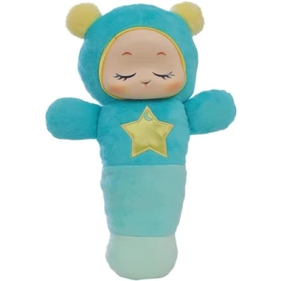 Afbeelding van Playskool Glo Worm SmartSense knuffel met huilsensor en opnamefunctie