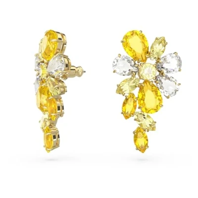 Afbeelding van Swarovski 5652802 Gema Goudkleurig Oorbellen horloge Goudkleur
