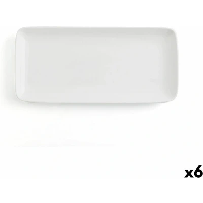 Afbeelding van Serveerschaal Ariane Vital Coupe Rechthoekig Keramisch Wit (36 x 16,5 cm) (6 Stuks)