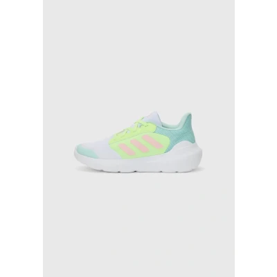 Afbeelding van adidas Performance Tensaur Hardloopschoenen voor op de weg kinderen, Maat: 36, White/clear pink/yellow Schoenen
