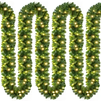 Afbeelding van Kerstslinger, 100 led &quot;;s voor binnen &amp; buiten, 5 meter
