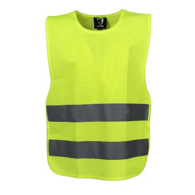 Afbeelding van Horka Hesje met Elastiek Fluo Reflectie Geel XS