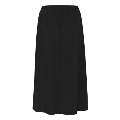 Afbeelding van Kaffe Curve Mallia Maxirok, Dames, Maat: 50/52, Black deep