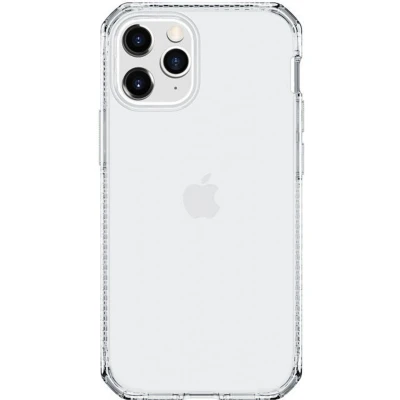 Afbeelding van Apple iPhone 12 Hoesje Siliconen en TPU (zacht) Itskins Softcase/Backcover Transparant Telefoonhoesje Shockproof/Valbescherming