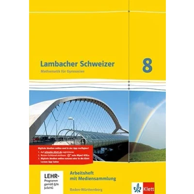 Afbeelding van Lambacher Schweizer. 8. Schuljahr. Arbeitsheft mit Lösungsheft und Lernsoftware. Baden Württemberg: Lösungen Mediensammlung Klasse 8