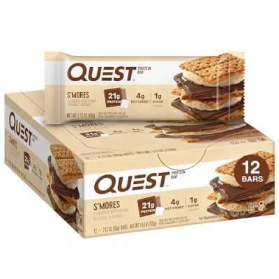 Afbeelding van Quest Nutrition Bars, Smores, 12x60g