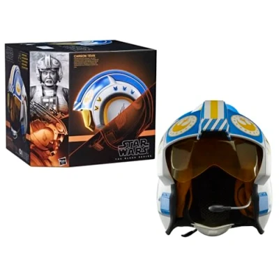 Afbeelding van Helm Hasbro Star Wars The Black Series Carson Teva Zwart
