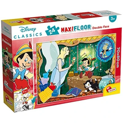 Afbeelding van Lisciani Giochi Disney puzzel DF Maxi Floor 24 Classic voor kinderen,