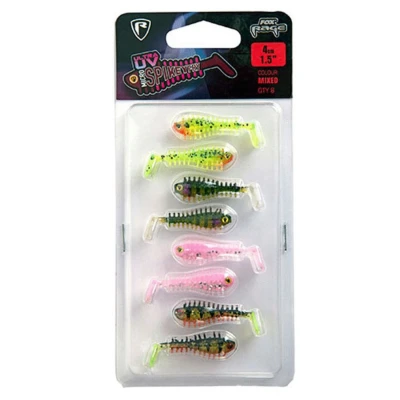 Afbeelding van Fox Rage Ultra UV Micro Spikefry 4cm (mixed colors 8 pcs)