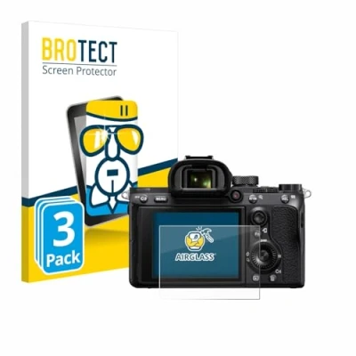 Afbeelding van BROTECT Screenprotector voor Sony Alpha 7 III / 7R II 7S Folie Beschermfolie Beschermglas transparant (3 Stuks)