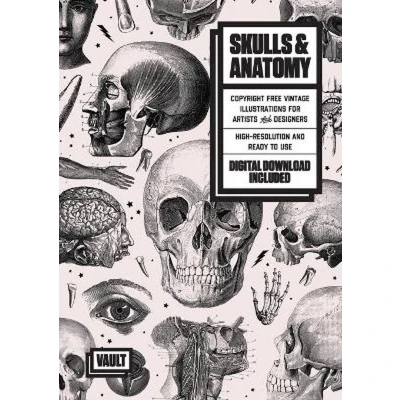 Afbeelding van Skulls &amp; Anatomy: Copyright Free Vintage Illustrations for Artists and Designers: Designers