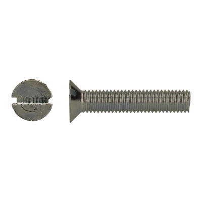 Afbeelding van Metaalschroef RVS A2 DIN 963 M5x12mm 200 stuks