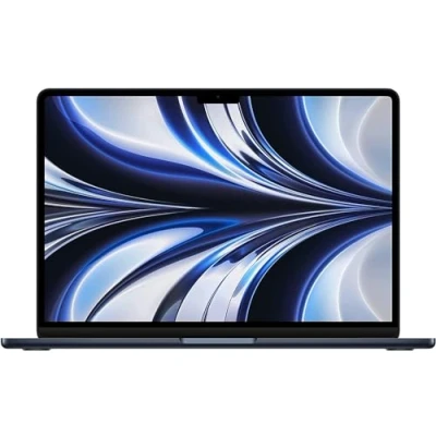 Afbeelding van 2022 Apple MacBook Air with M2 chip (13 inch, 8GB RAM, 512GB SSD Storage) (QWERTY English) Middernacht (Refurbished)