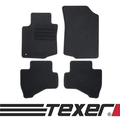 Afbeelding van CARMAT TEXER textiel vloermatten geschikt voor Toyota Aygo I Bj. 2005 2014 Basic