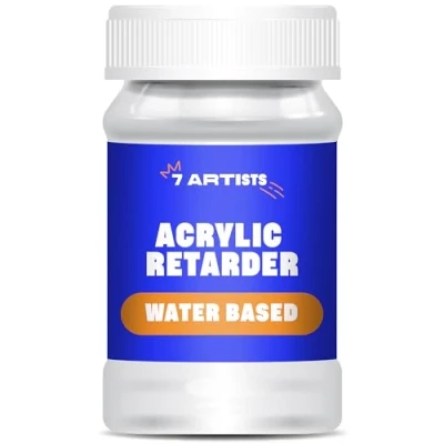 Afbeelding van 7 Artists Acrylic Retarder Medium 100 ml Vertragend Acryl Schilderijmedium Acrylvertrager Vertraging Droogvertrager van Acrylverf