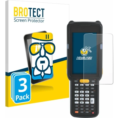 Afbeelding van BROTECT Screenprotector voor Zebra MC330L Folie Beschermfolie Beschermglas transparant (3 Stuks)