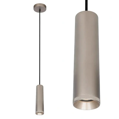 Afbeelding van Artdelight Milano Hanglamp Ø 6,6 X 25 120 Cm Champagne