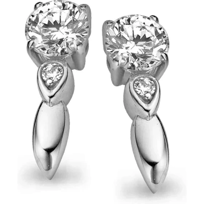 Afbeelding van Orphelia Oorbel Zirconium Sterling Zilver 925