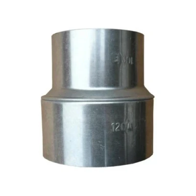 Afbeelding van Kamino Flam reductie, grijs, FAL, kachelpijpverkleiner Ø 150/120 mm