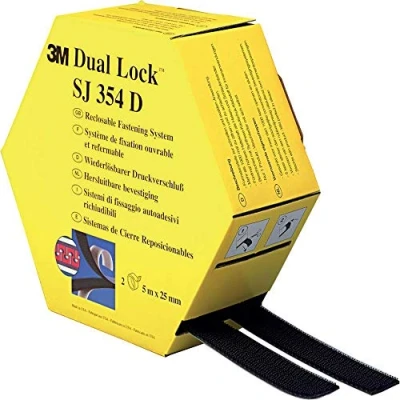 Afbeelding van 3M Dual Lock Sj3540 A 2 Rol 25MMX5M ZWART