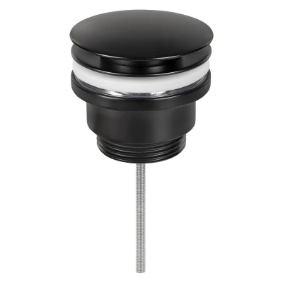 Afbeelding van Differnz afvoerplug pop up design mat zwart