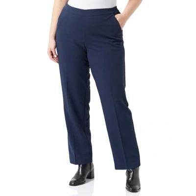 Afbeelding van Kaffe Curve Sakira LONG Broek, Dames, Maat: 44, Midnight marine