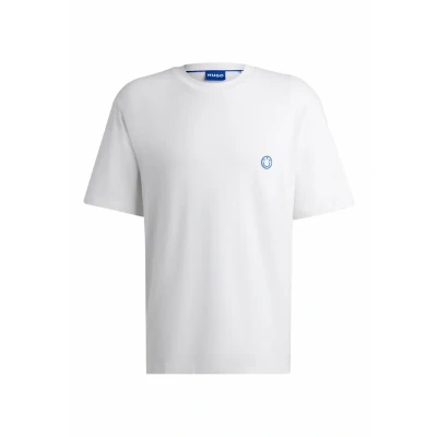 Afbeelding van HUGO Niley Tshirt basic, Heren, Maat: Medium, White