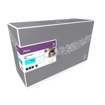 Afbeelding van AS20123 ASTAR OKI Cyaan 44059167 MC toner cyan
