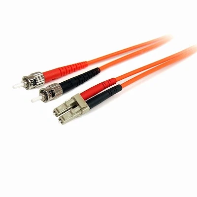 Afbeelding van StarTech.com 2m Multimode 62,5/125 Duplex Glasvezel Netwerkkabel LC ST