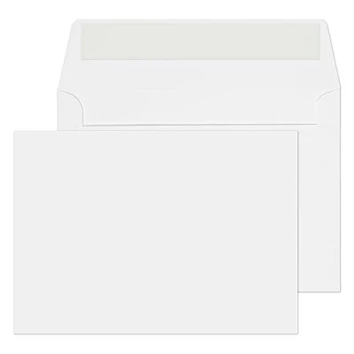 Afbeelding van Blake Pure Everyday C6 114 x 162 mm 120 gsm uitnodiging Peel &amp; Seal Enveloppen (ENV5002) Ice White Pack van 500
