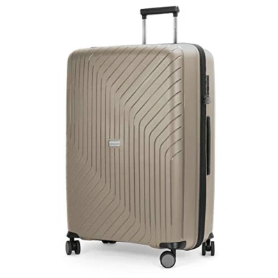 Afbeelding van HAUPTSTADTKOFFER Serie TXL extra lichte en robuuste trolleys, hardshell koffer, cabinebagage takbagage, champagne, Koffer 76 cm,