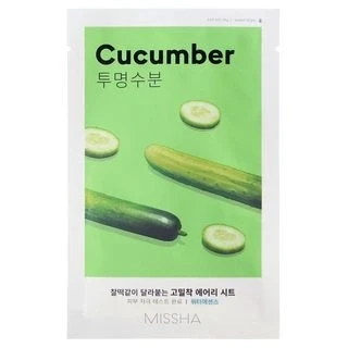 Afbeelding van Missha Airy Fit Sheet Mask (11 types) Cucumber
