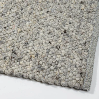 Afbeelding van Wollen vloerkleed Marina 28 Licht Grijs Brinker [Afmetingen:200 x 300 cm] cm (L) ]