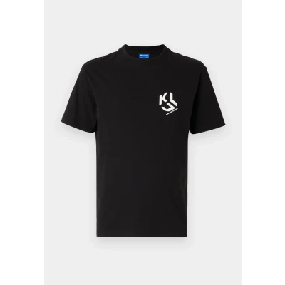 Afbeelding van Karl Lagerfeld Jeans Monogram Tshirt print, Heren, Maat: Large, Black