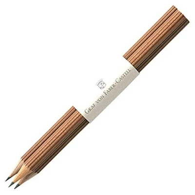 Afbeelding van Graf von Faber Castell Pencils No.III Brown 3X