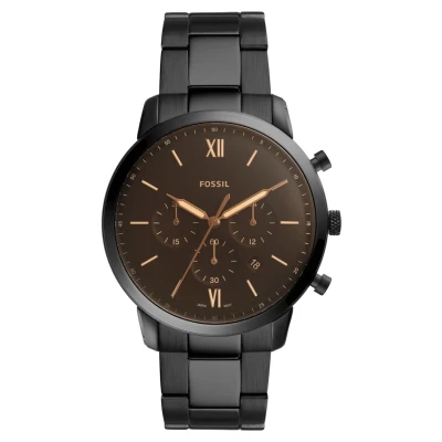 Afbeelding van Fossil heren Horloge FS5525 in de kleur Zwart