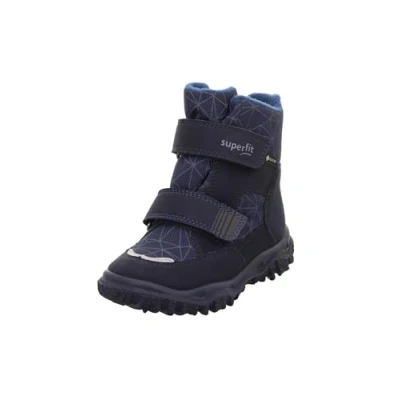 Afbeelding van Superfit Husky warm gevoerde Gore Tex sneeuwlaarzen, blauw 8000, 31 EU breed, Breed